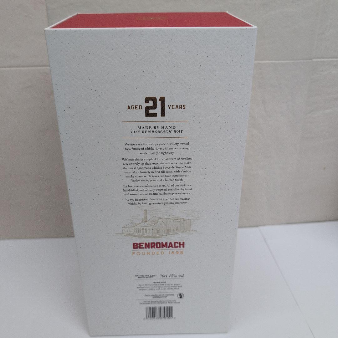 BENROMACH 21年 スコッチウイスキー 700ml