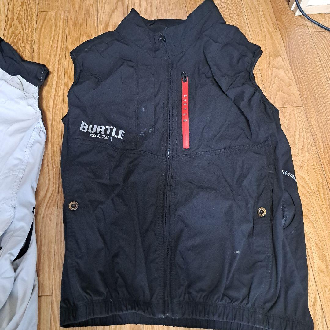 BURTLE 空調服 3着セット ファン付き