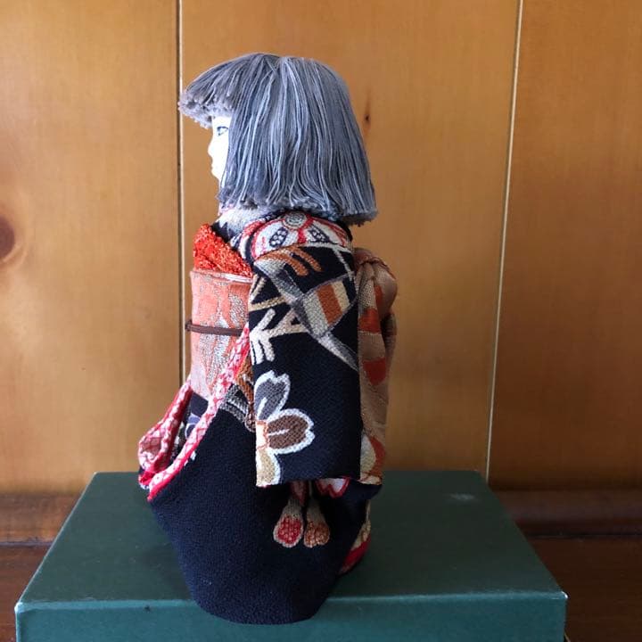 古布縮緬細工人形　創作人形　古布手作り細工物