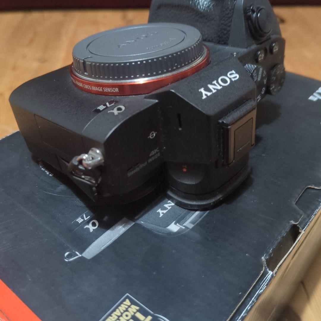 ​SONY α7 III ボディ ILCE-7M3　シャッター643回　外装交換
