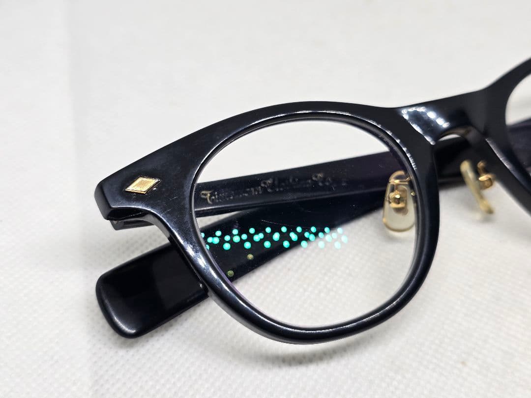 アットラスト 白山眼鏡店 TIMEWORN ATLASTボストン BKサングラス