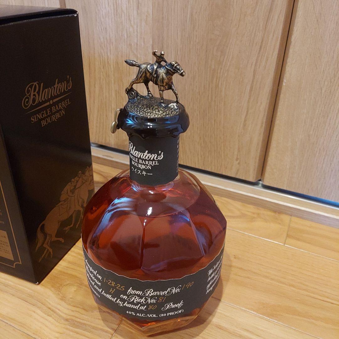 【未開封】ブラントンブラック Blanton's 750ml バーボンウイスキー