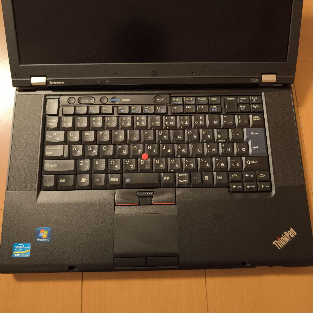 Windowsノート本体 lenovo ThinkPad T520 (Windows10 Pro)