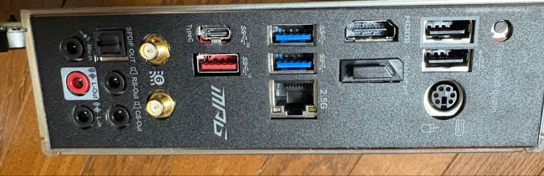 動作確認済み　B550 GAMING EDGE WIFI
