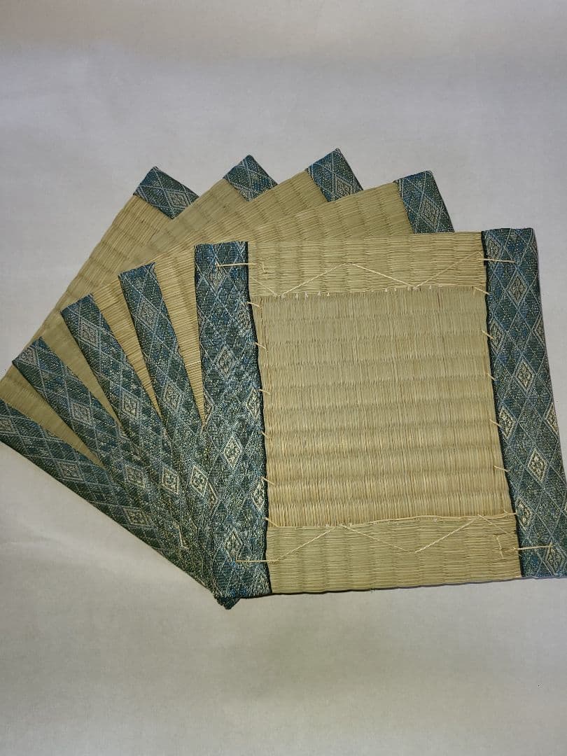 鍋敷き　ハンドメイド　い草　畳