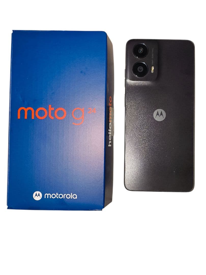 motorola moto g24 ブラック