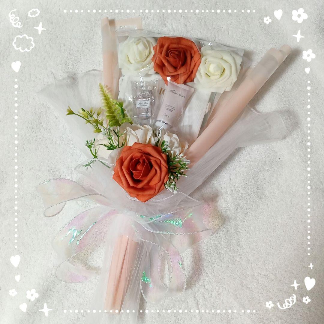コスメブーケ　ブーケプルズ　結婚式　ブーケトス　ギフトブーケ　 DIOR