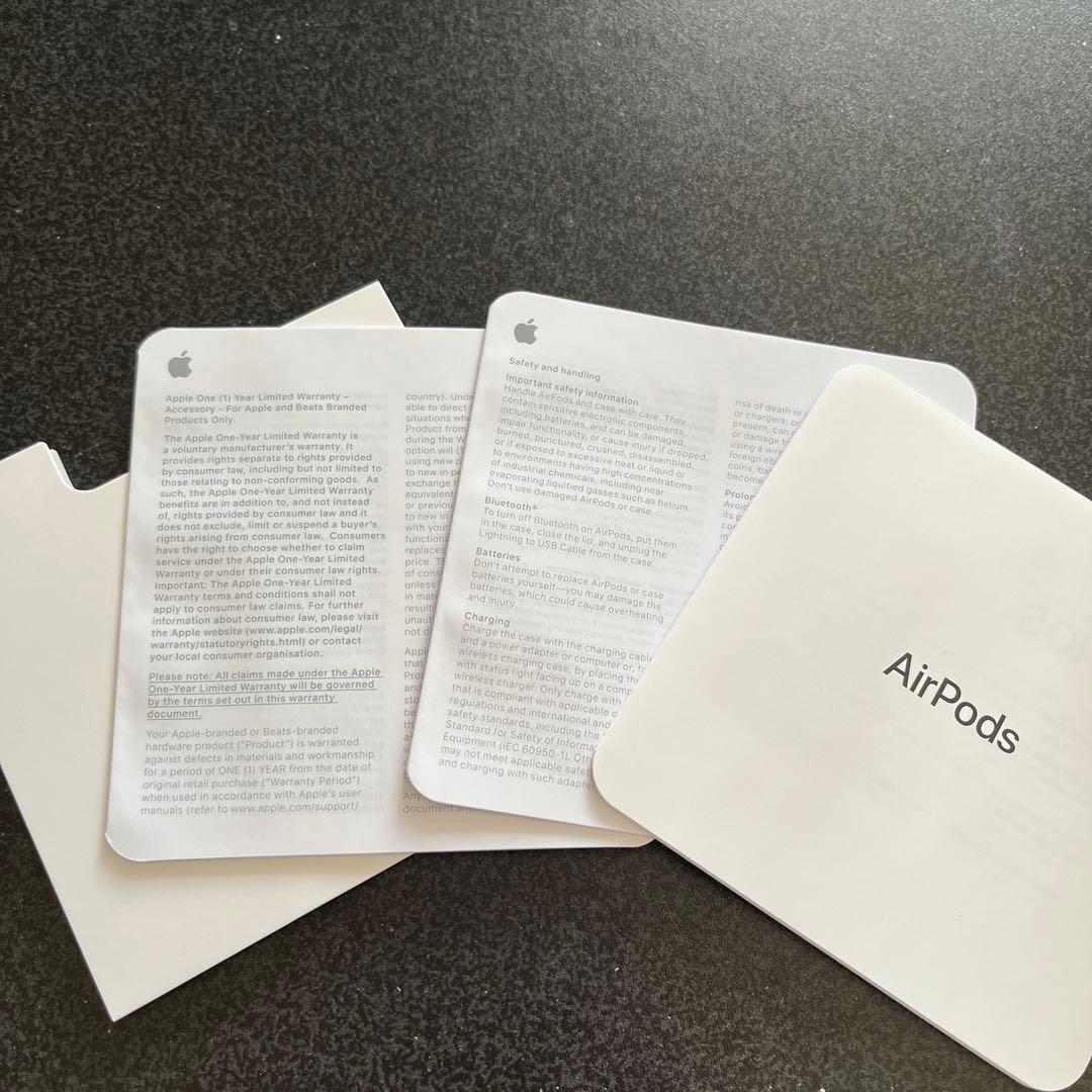 Apple AirPods 第2世代　中古