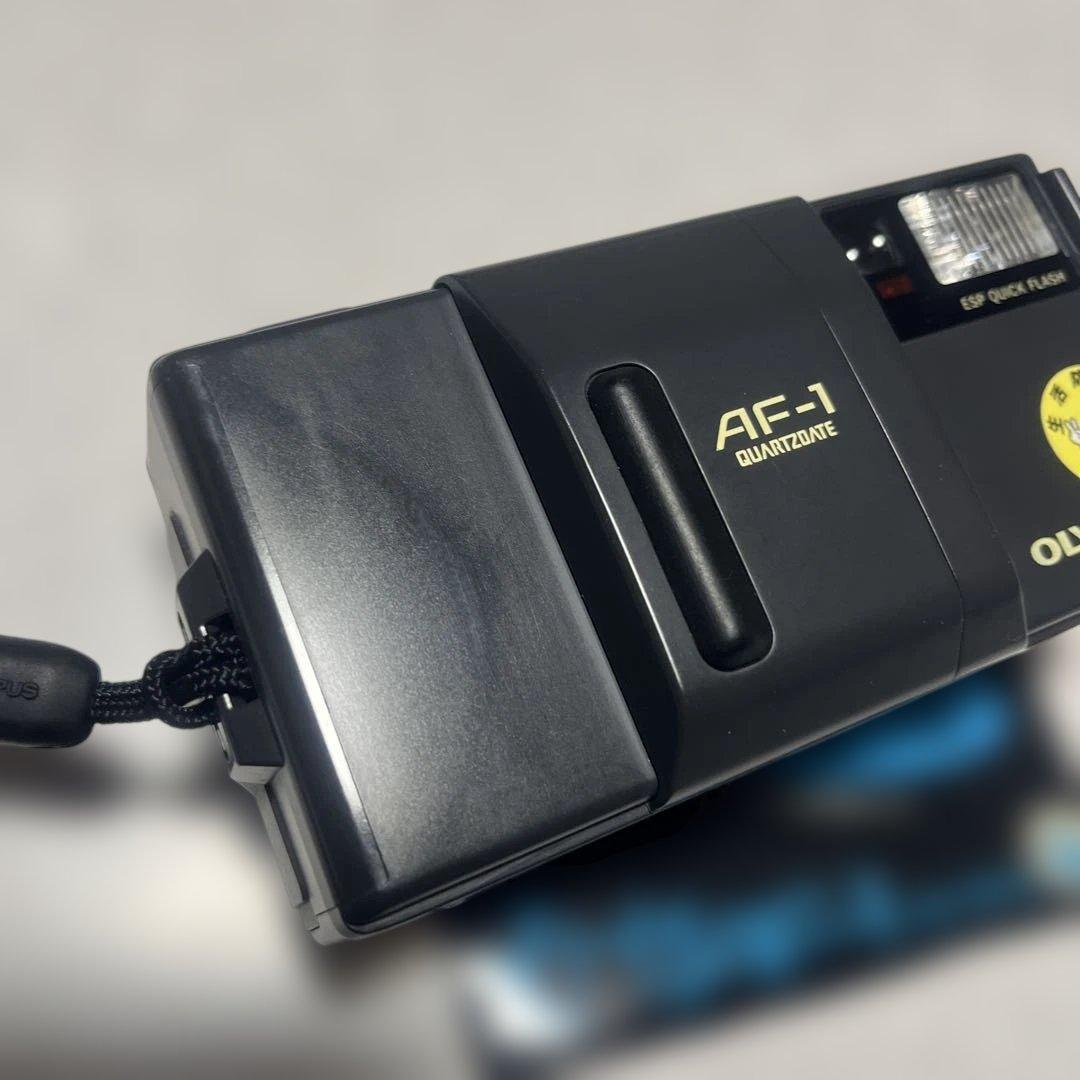 OLYMPUS ピカソAF-1 QUARTZDATE フィルムカメラ　①