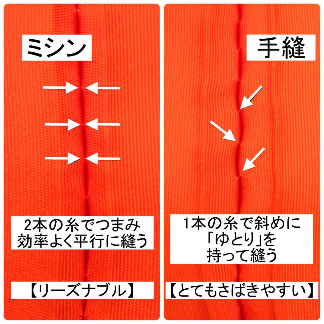帛紗 ミシン 朱 8号 3800＋3800−200＝7400円