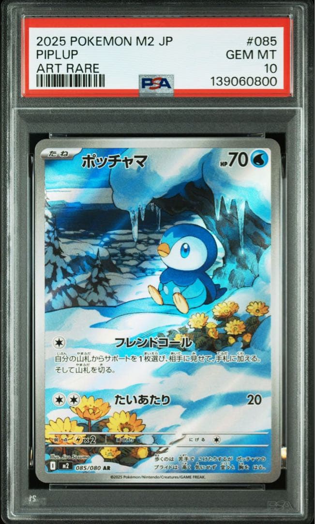 PSA10ポッチャマ 0800