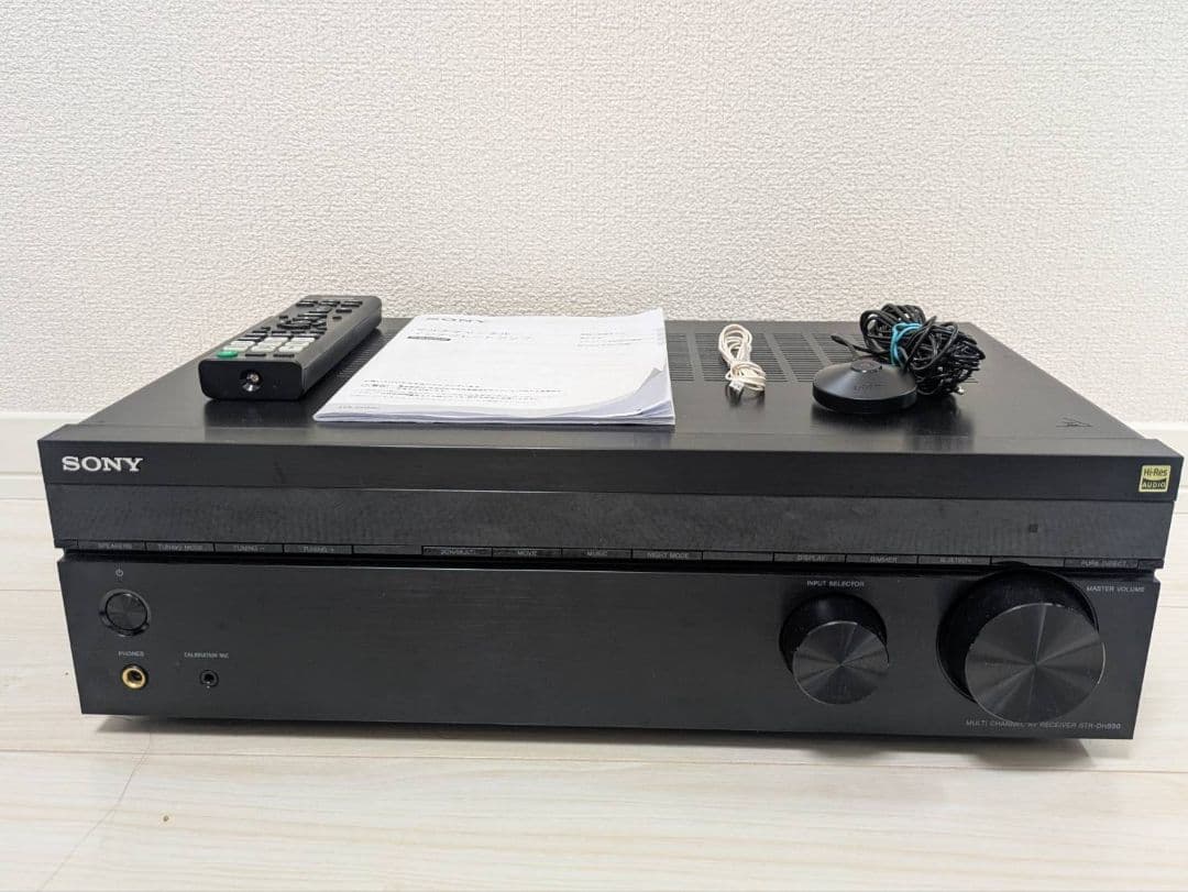 SONY AVアンプ ブラック　STR-DH590