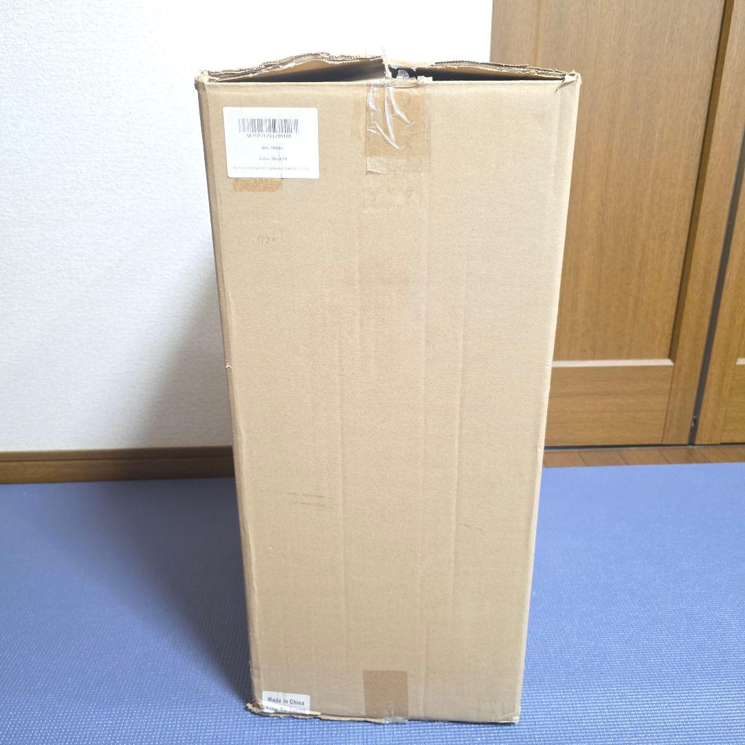 441【未使用】シルバー　HANZON　乗れる スーツケース キャリーケース❗