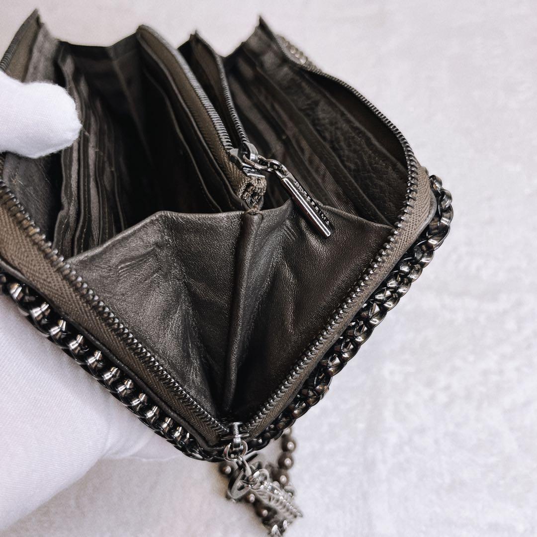 【美品✨】アンテプリマ　ミスクリオパール　ブラック長財布