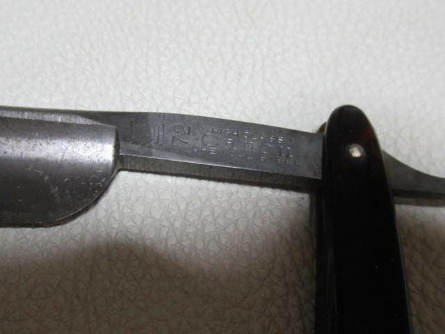 美品1950年◆刃金製 西洋剃刀◆日本製『HIGH CLASS Canon』72