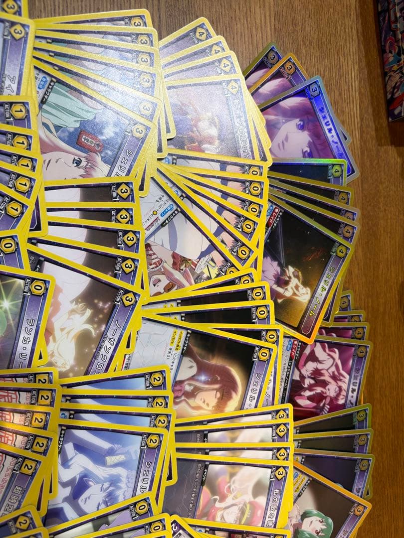 UNION ARENA トレーディングカード セット　マクロス　SR最後に追加