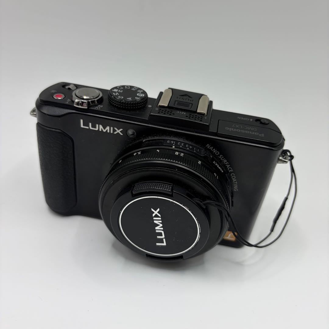 パナソニック デジタルカメラ ルミックス LX7 ブラック DMC-LX7