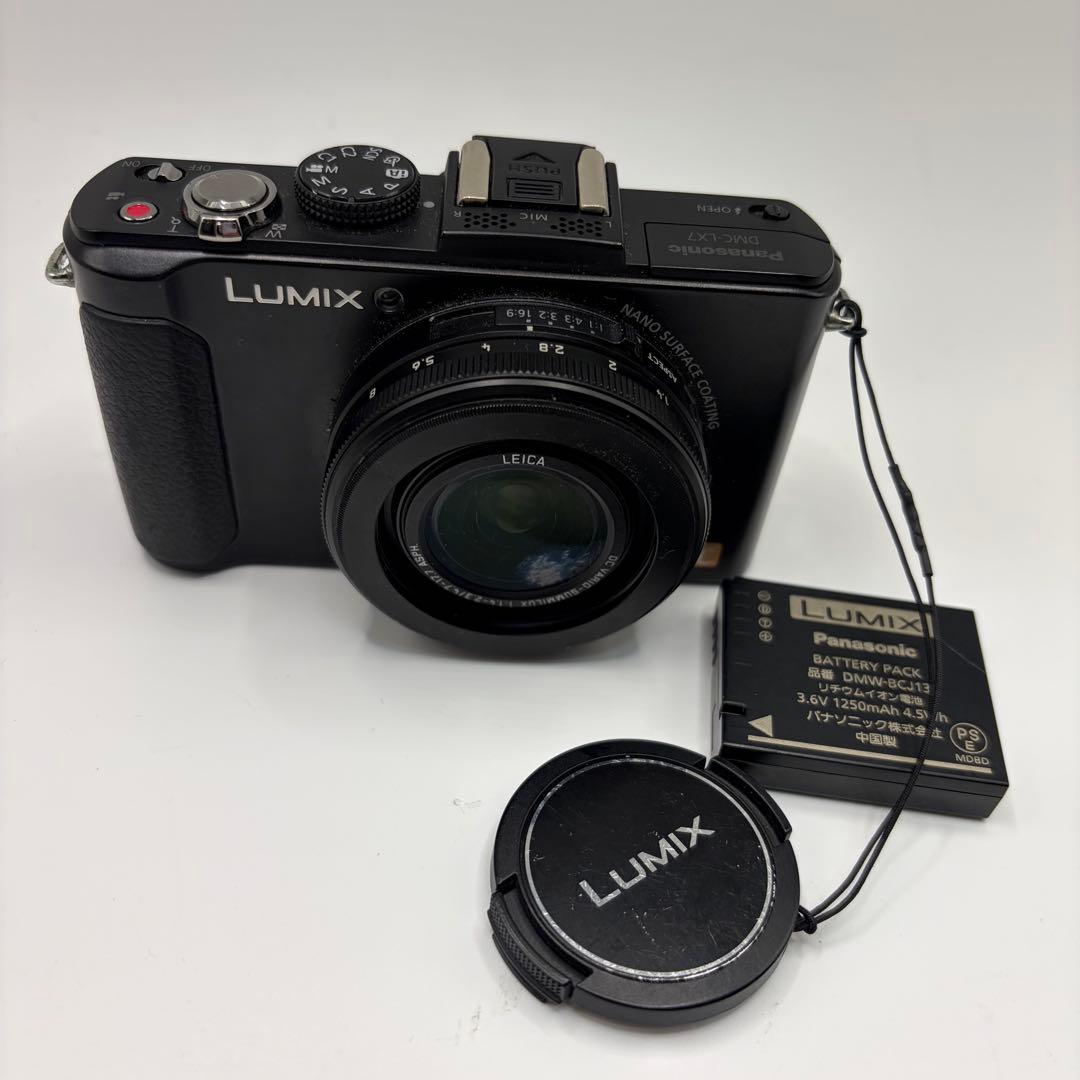 パナソニック デジタルカメラ ルミックス LX7 ブラック DMC-LX7