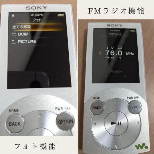 【SONY/ウォークマン】NW-S644-人気のホワイト8GBほぼ未使用
