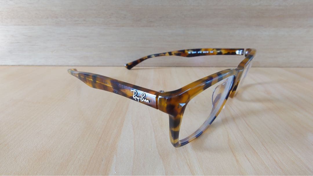 RayBan レイバン ハバナ スクエア メガネフレーム べっ甲 RB5287F