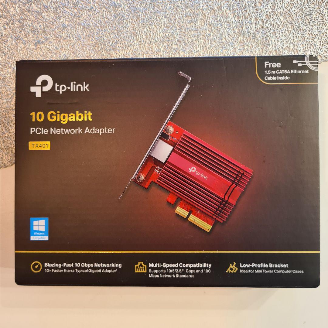 10ギガビット ネットワークアダプター tp-link TX401