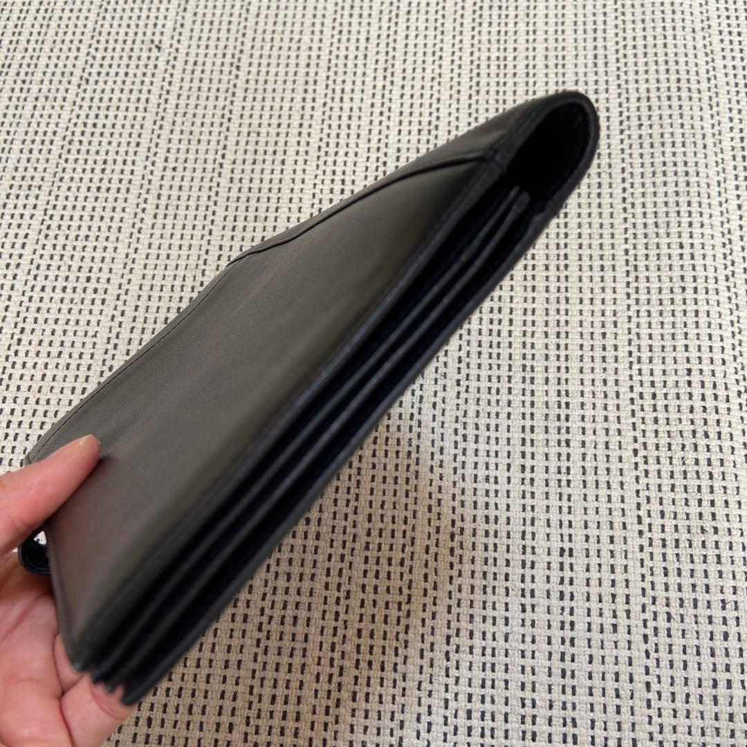 新品　TUMI オーガナイザー 黒 本革 レザー トラベルケース　カード入れ