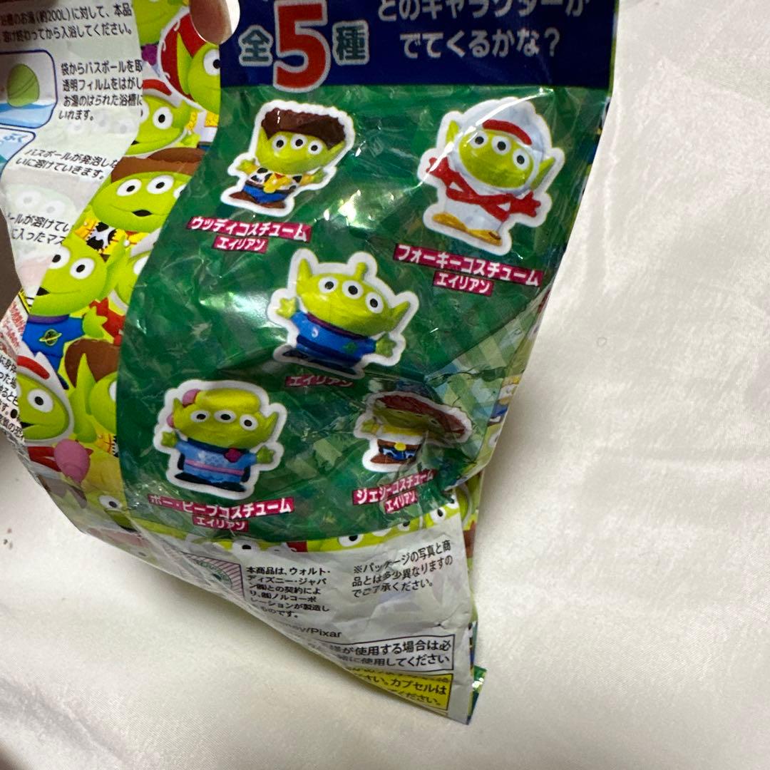 希少　新品　トイストーリー エイリアン リトルグリーンメン バスボム 10個