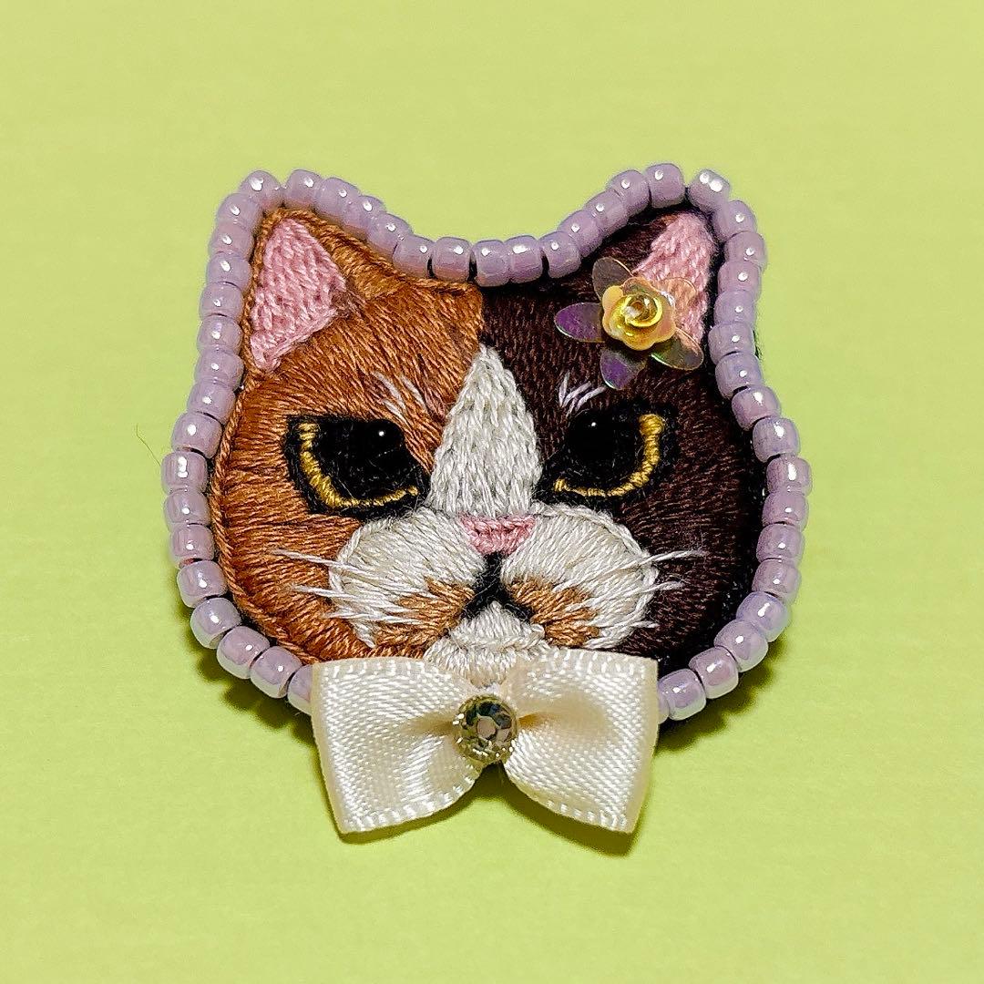 刺繍ブローチ　オーダーメイド専用