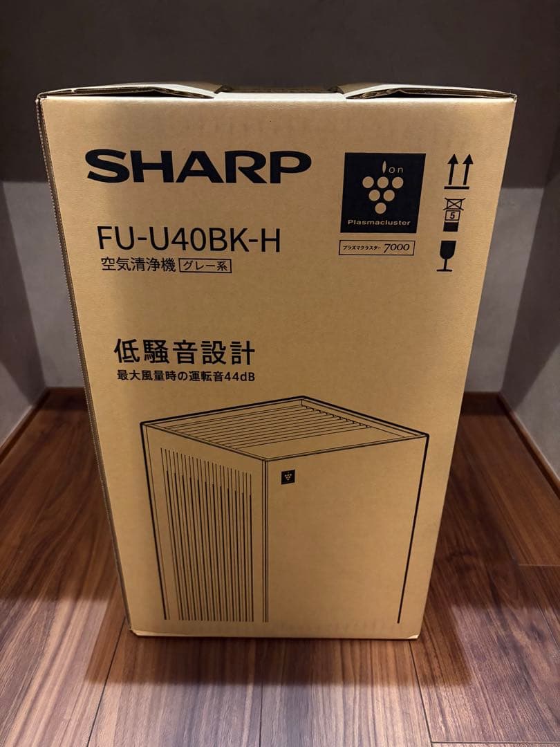 空気清浄機・イオン発生器 FU-U40BK-H