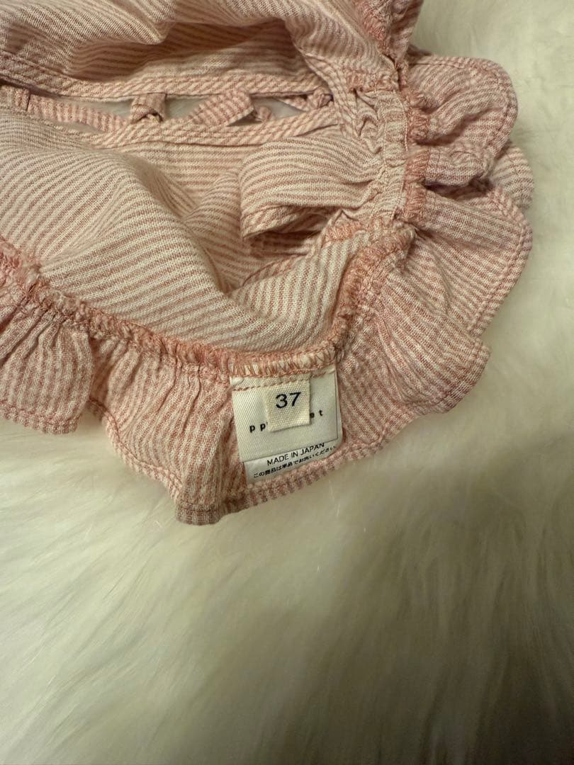 pp*closetバックリボントップス　美品　size37