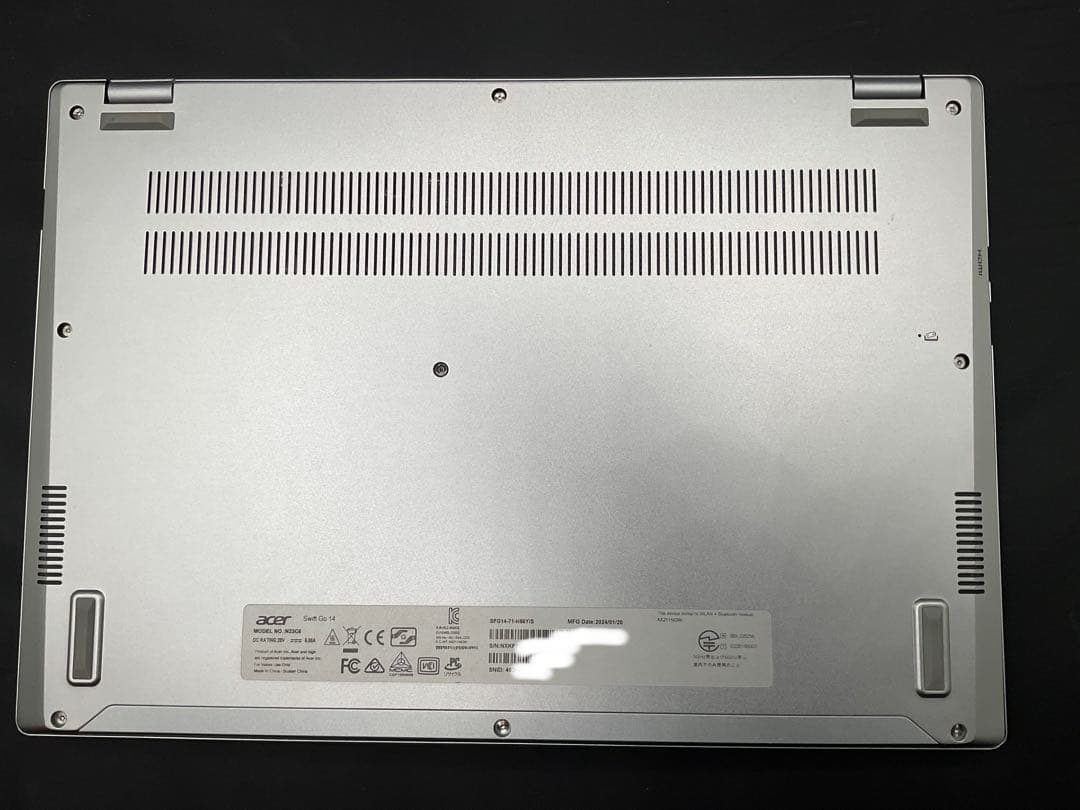 Windowsノート本体 Acer Swift Go SFG14 13500H OLED 2.8K