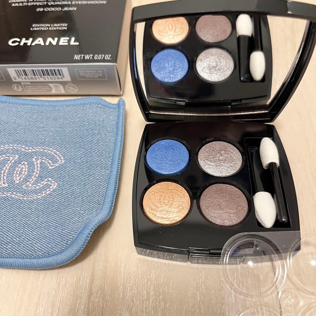 【美品】CHANEL シャネル レ キャトル オンブル 29 ココ ジーン 限定