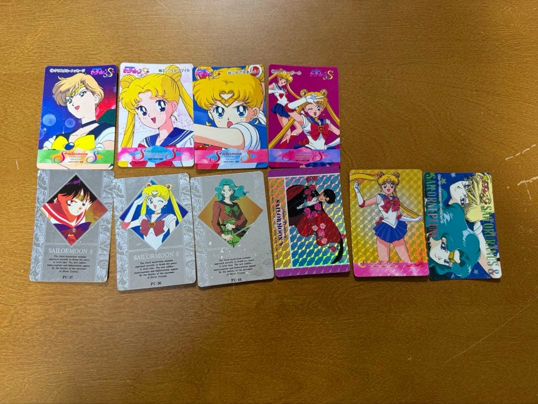 美少女戦士　セーラームーン　カード　まとめ売り130枚
