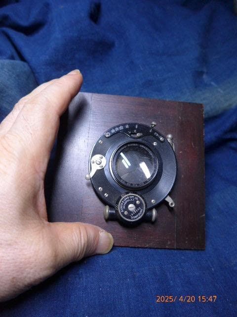 ツアイスのKodak Anastigmat 大型 中型用のレンズ コダックの４番