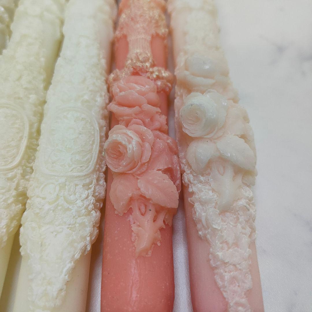 新品✨ 薔薇アロマキャンドル 9本セット　キャンドル作家kanameさん有瀧聡美