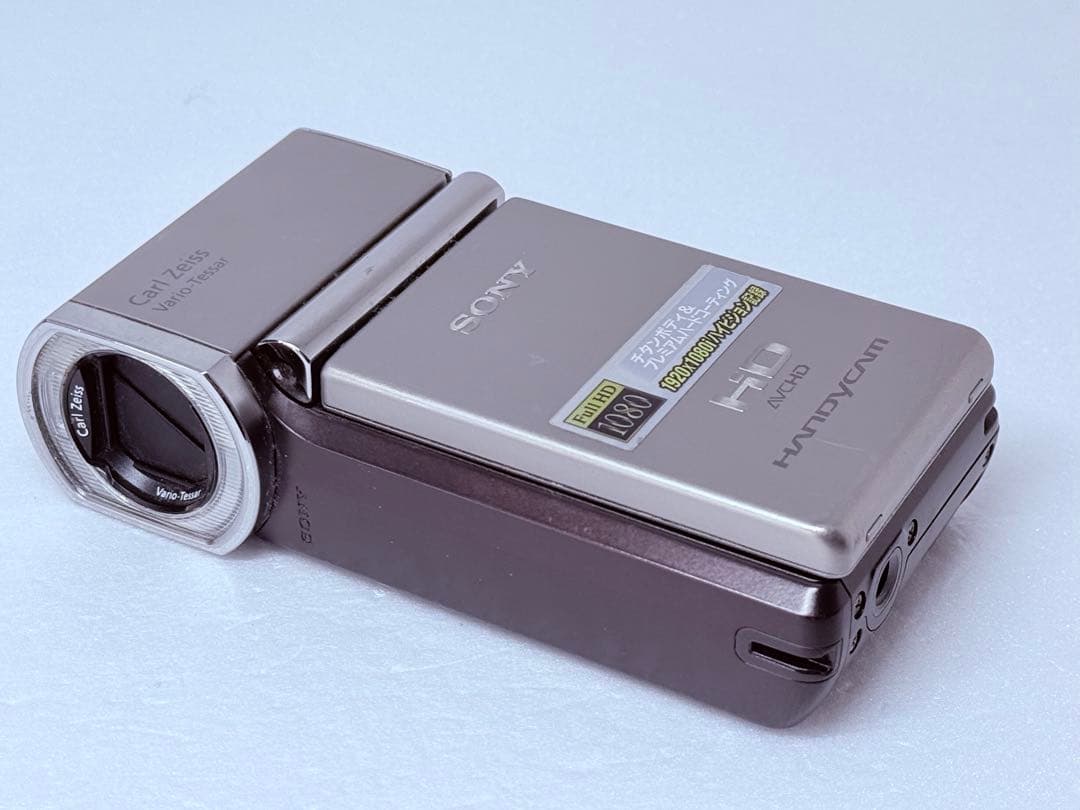 SONY HD HANDYCAM HDR-TG1 動作確認済 平成レトロ チタン