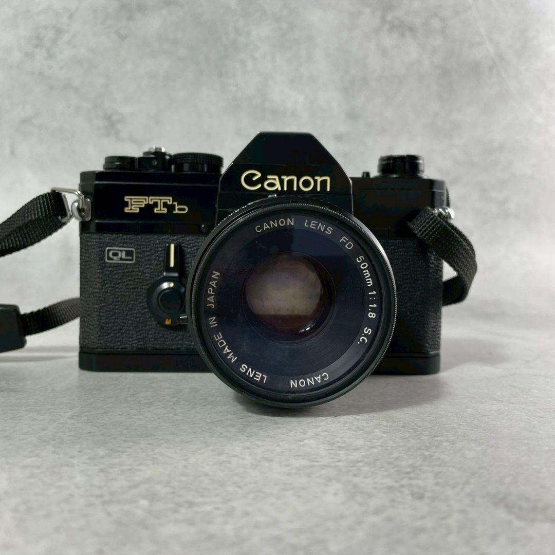 【良品】Canon キャノン FTb QL 一眼レフフィルムカメラ