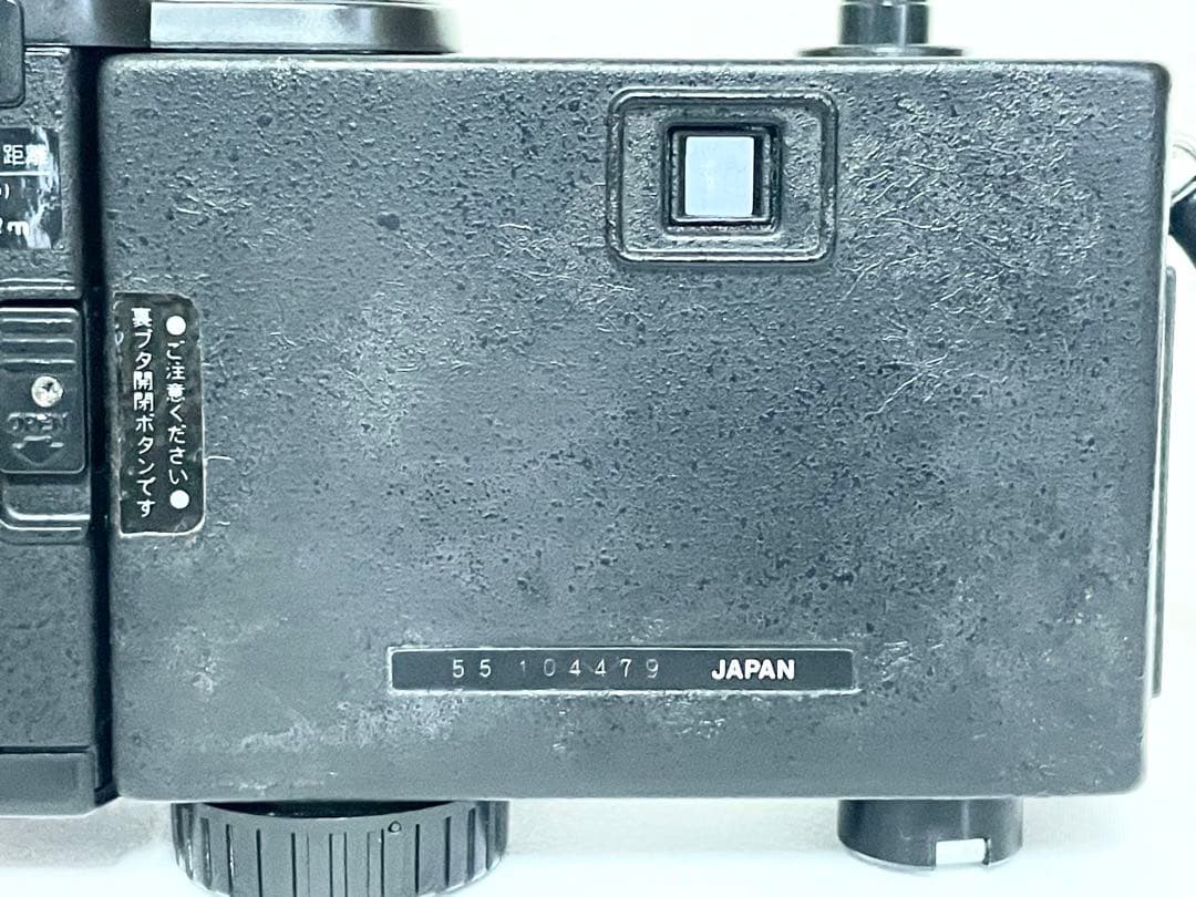 【動作品】　RICOH AUTO HALF EF2 ブラック　モルト新品