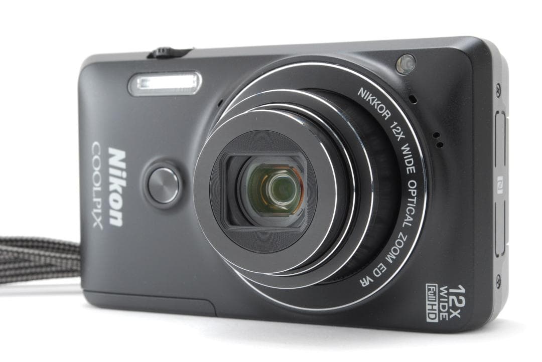 ★早い者勝ち【箱付】Nikon COOLPIX S6900 コンデジ 黒ブラック