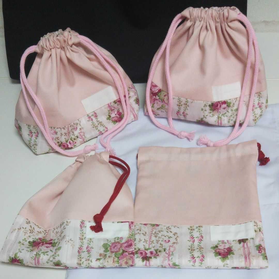 レッスンバッグ　オーダーメイド　手提げ　手作り　上履き　上靴