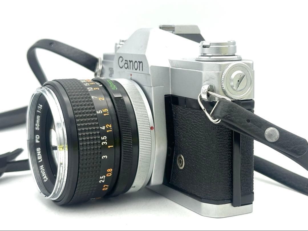 【完動品】Canon FTb QL + 標準レンズ　フイルム一眼レフ　動作確認済