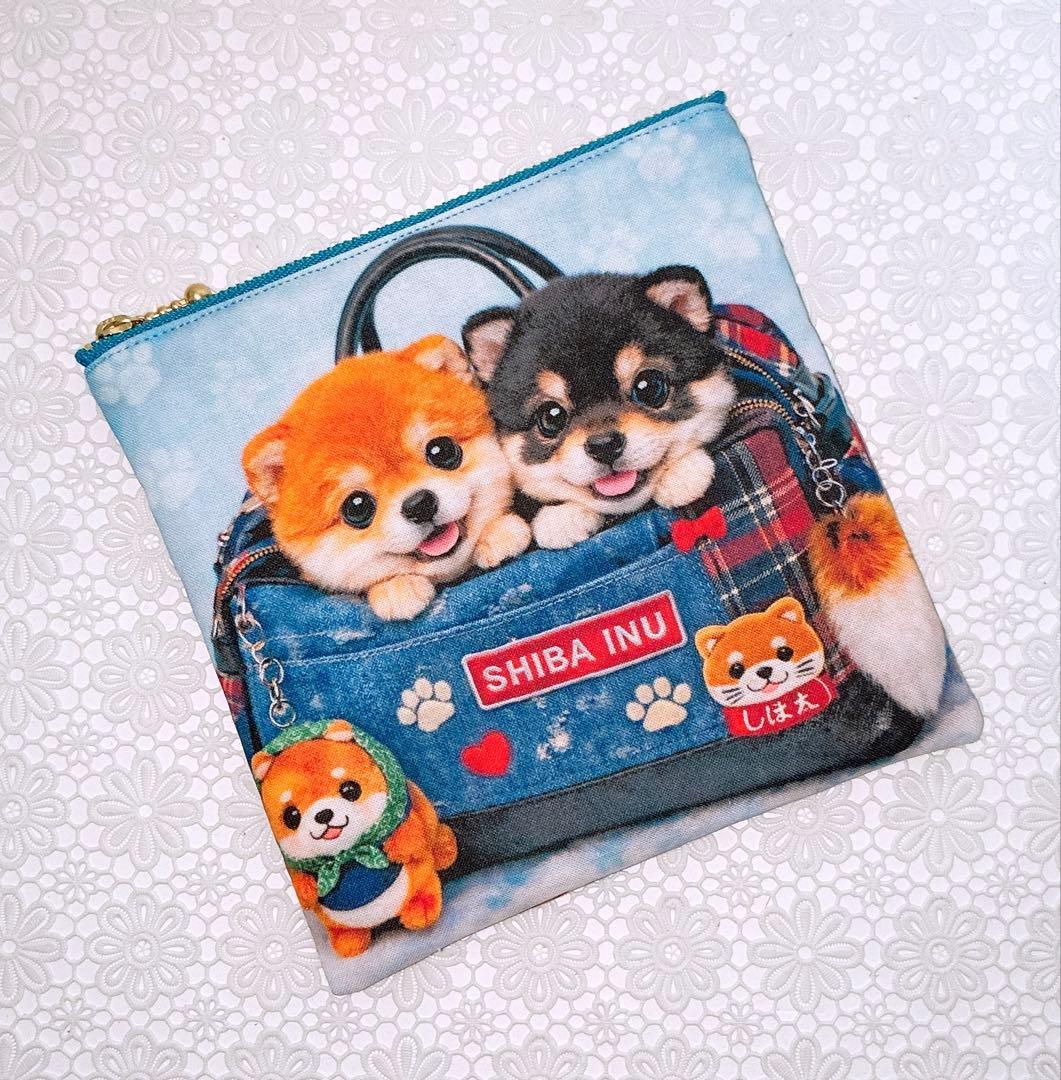 ミニトートバッグ＆ポーチ♡レディ＆にゃんこ