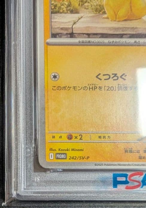 【PSA10】ピカチュウ　242/SV-P　プロモカード　イラストコンテスト