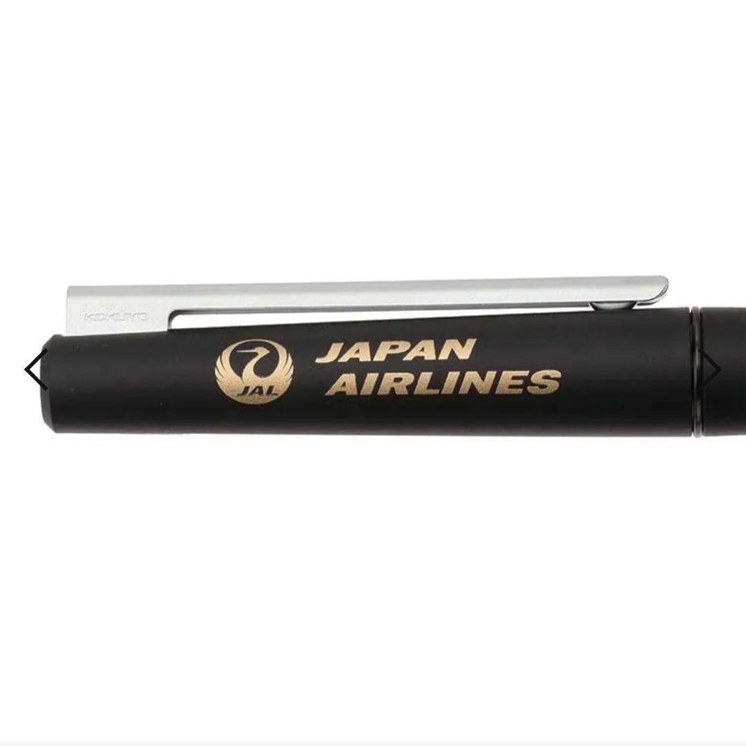 【新品未使用】JAL A350-1000 ファインライター《ブラック＆シルバー》