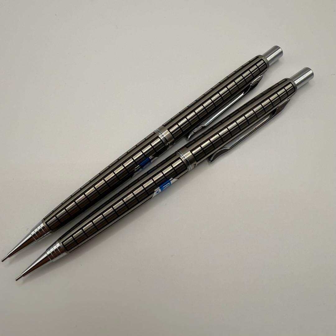 プラチナ シャープペン 0.5mm リビエール riviere 蝕刻 廃盤 2本