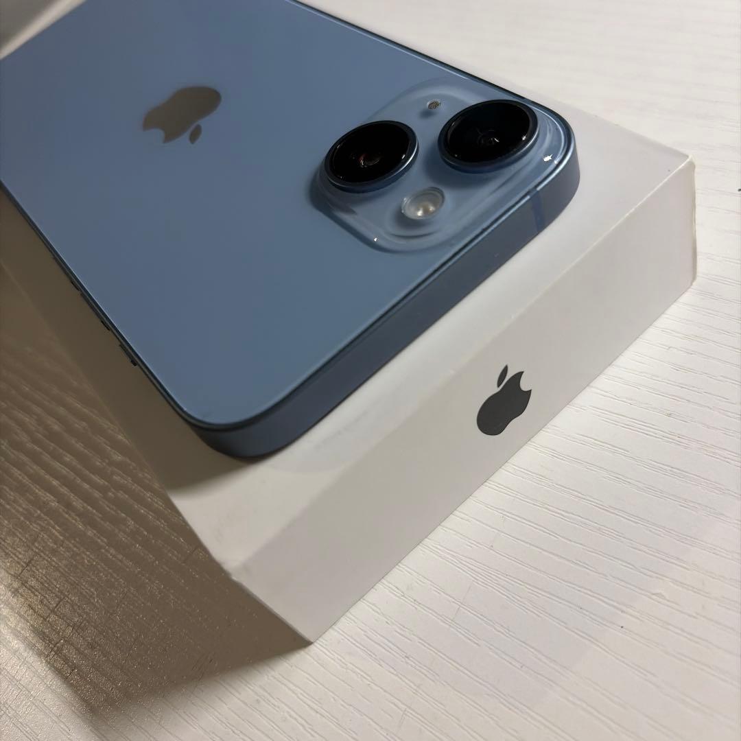 iPhone14 128GB ブルー SIMフリー 極美品