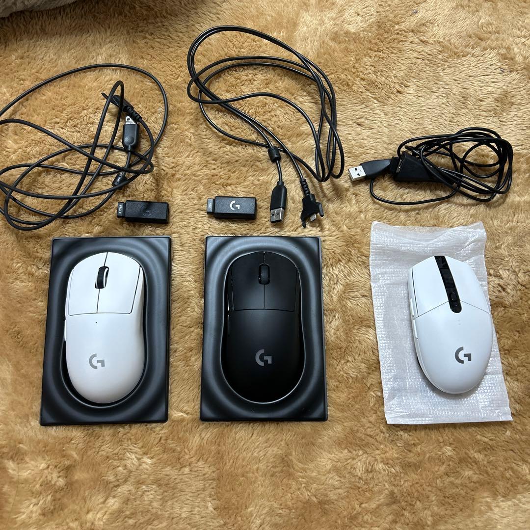 Logicool ワイヤレスマウス 3点セット