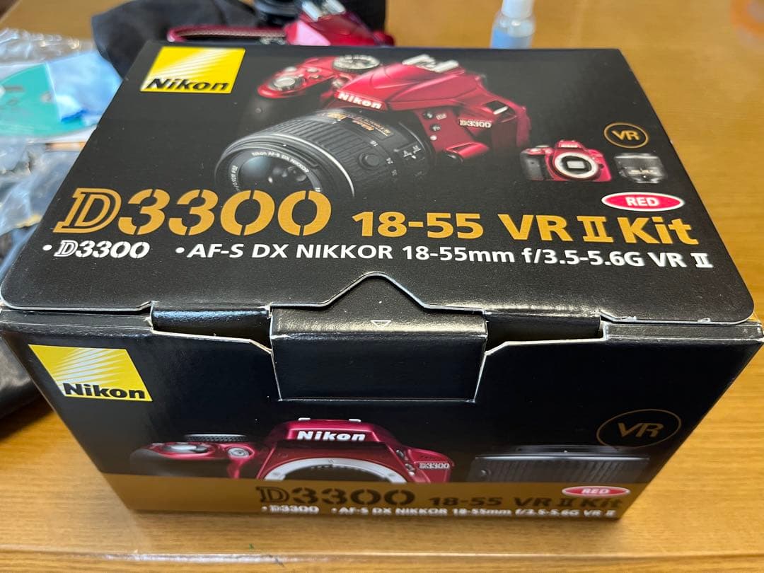 Nikon D3300 18-55 VRⅡKit レッド カメラ