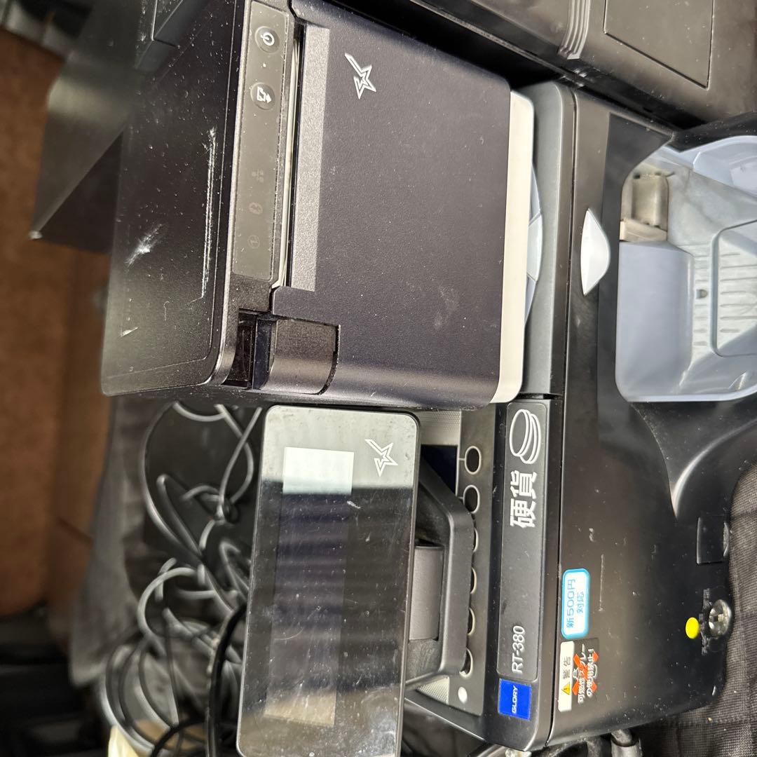glory 自動釣り銭　RT380 新紙幣、新硬貨対応！！