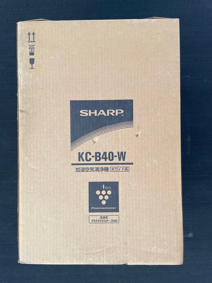 新品未使用 SHARP KC-B40-W 加湿空気清浄機　ホワイト
